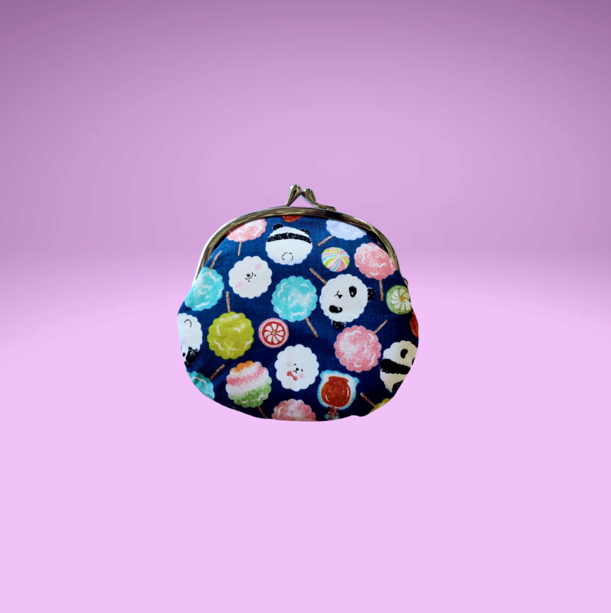 Gamaguchi Panda Flat Purse (2 Designs)