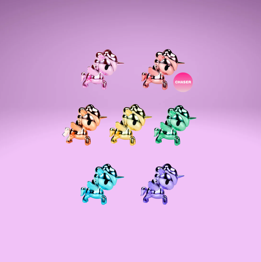 Liquid Chrome Unicorno Lite (2" Blind Box)