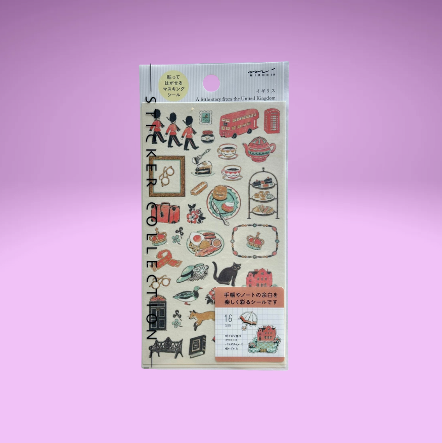 Midori Motif Stickers (7 designs)