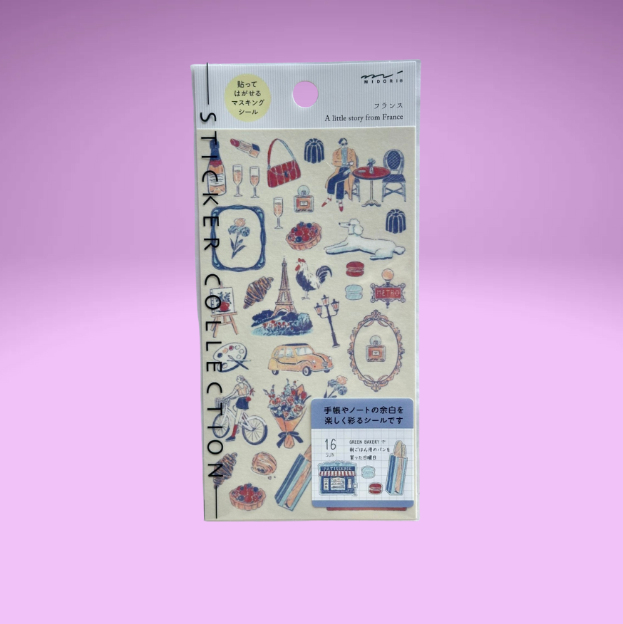 Midori Motif Stickers (7 designs)