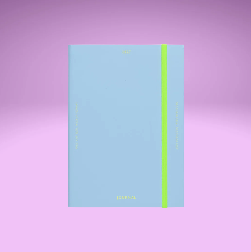 2027 Weekly Diary Katy B6 - Light Blue