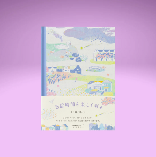 1-Year Diary B6 Landscape