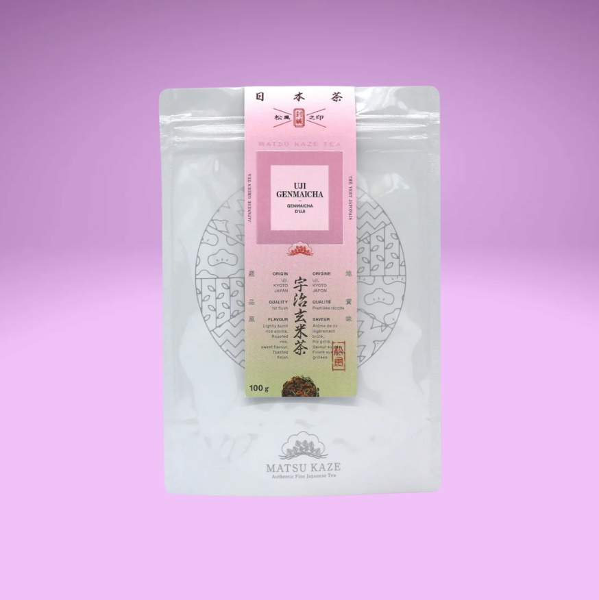 Uji Genmaicha 100g (Japanese roasted brown rice tea)