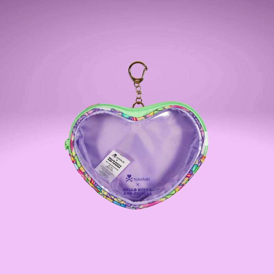 TKDK x HK Butterfly Garden - Clear Coin Purse