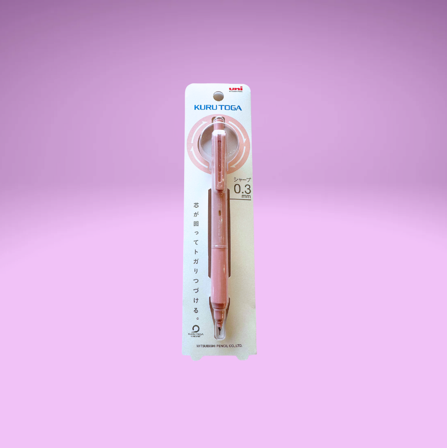 Kurutoga 0.3mm Mechanical Pencil (Pastel 2 Colors)