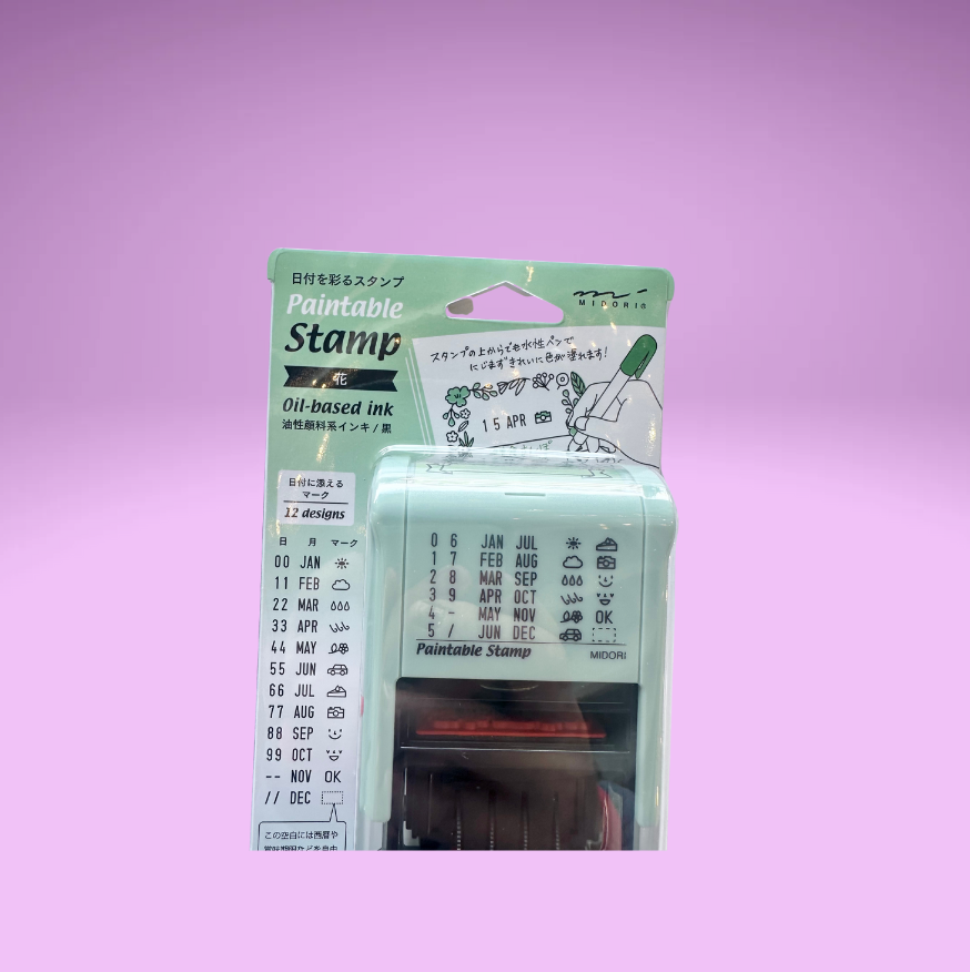 Rotating Date Stamps (2 Designs) Midori