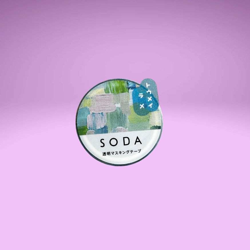 Soda Hitotoki Masking Tape (4 Designs)