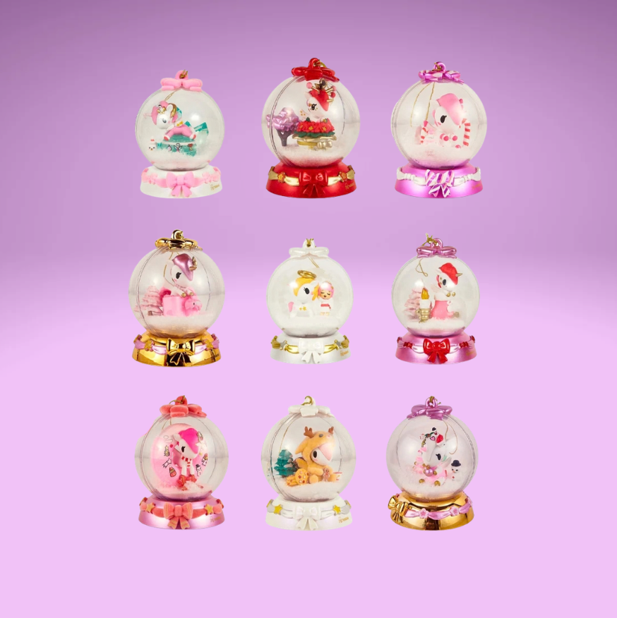 Tokidoki Snow Globe Ornament Blind Box