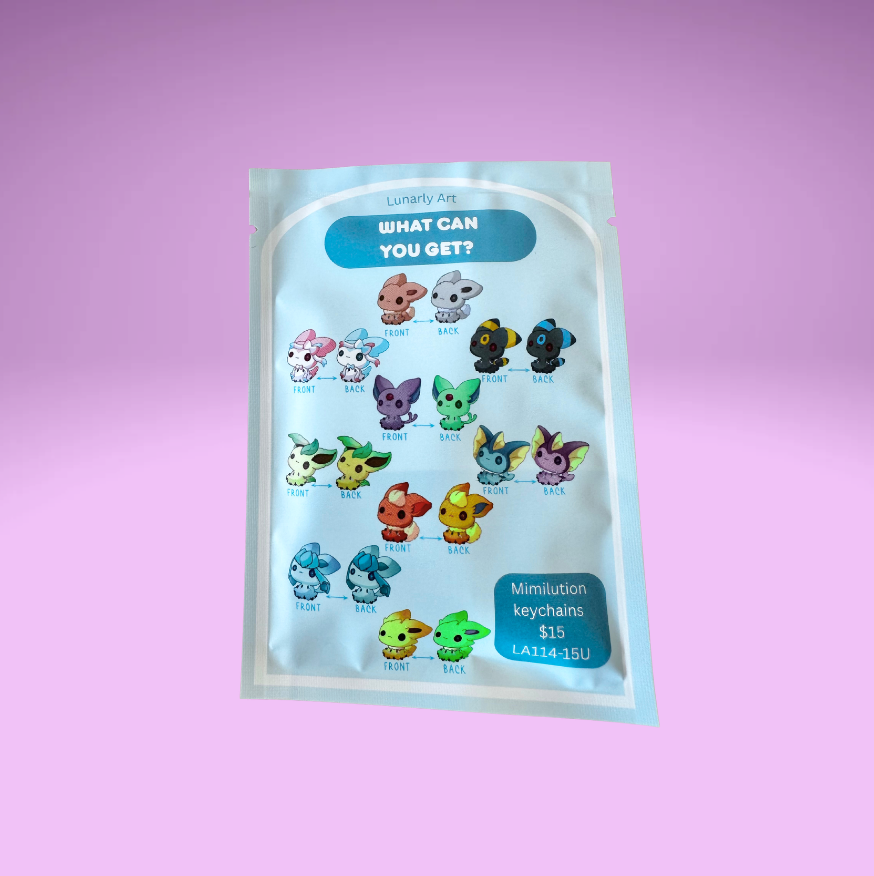 Mimilution Keychains (blind pack)