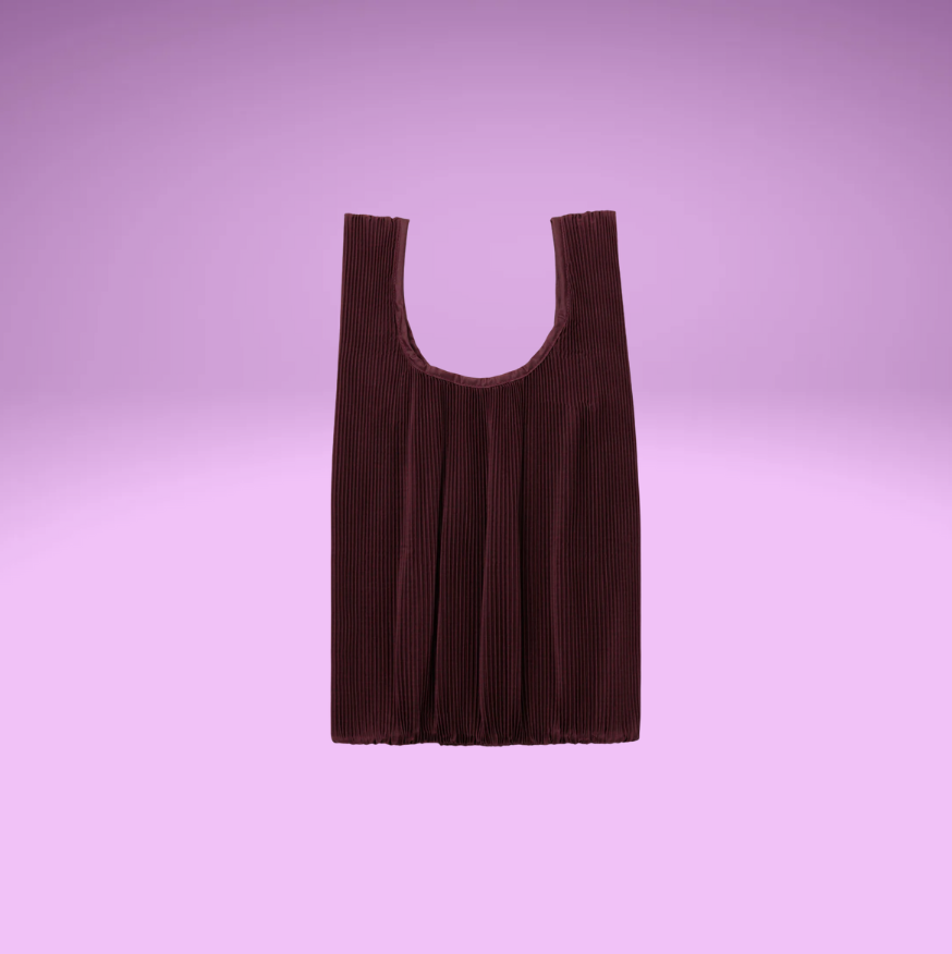 Pleated Reusable Baggu