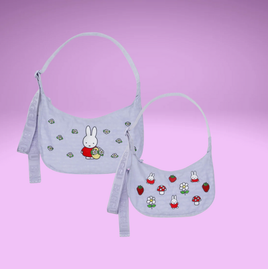 Miffy Nylon Crescent Bag 25'