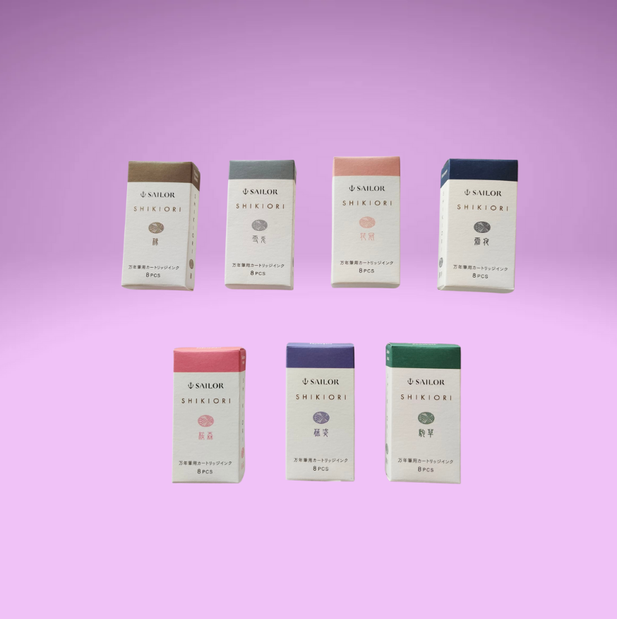 Sailor Ink Cartridges (7 colors)