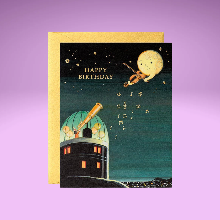 Observatory Birthday Card