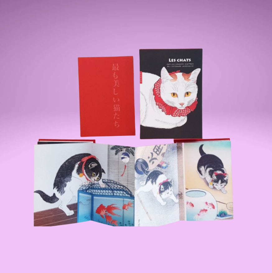Cats of Japan Woodblock Prints