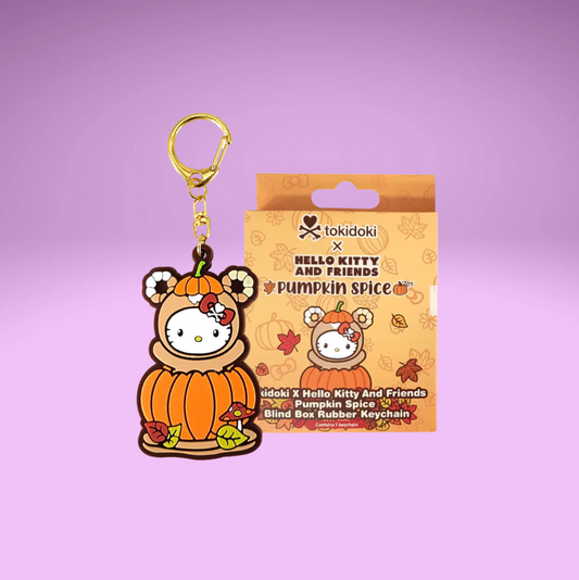 Pumpkin Spice Collection Rubber Keychain Blind Box