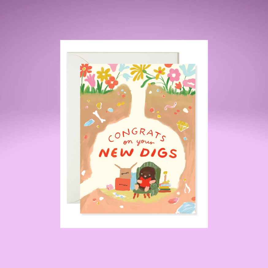 New Digs Mole Card