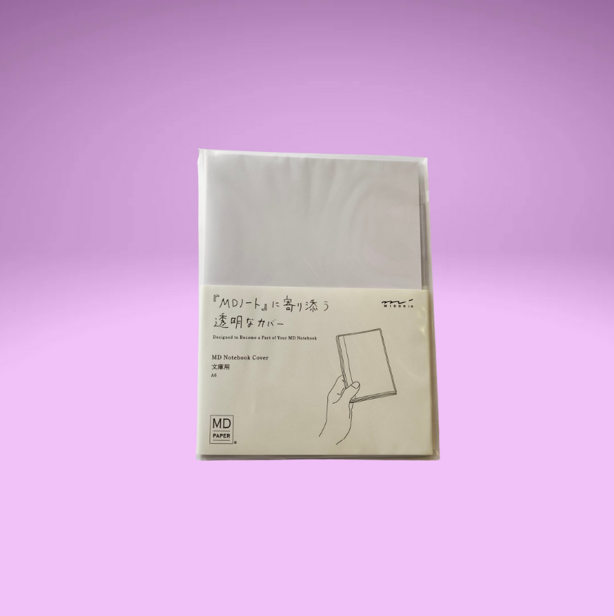 MD A6 Notebook Clear Cover