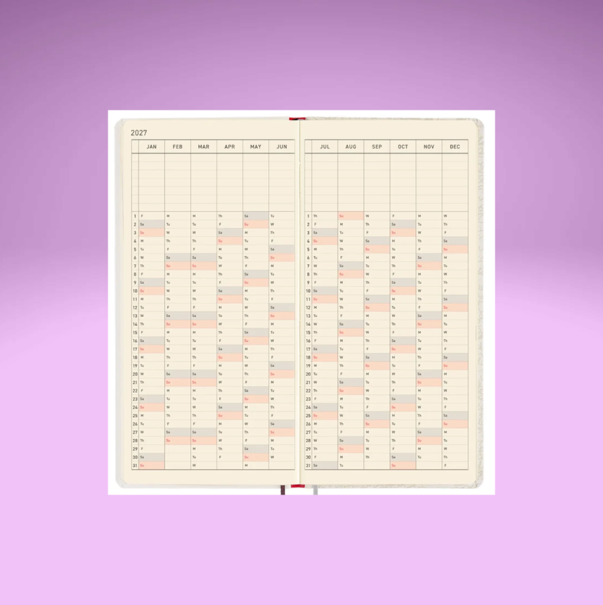 2027 Hobonichi MEGA Weeks Techo (English)