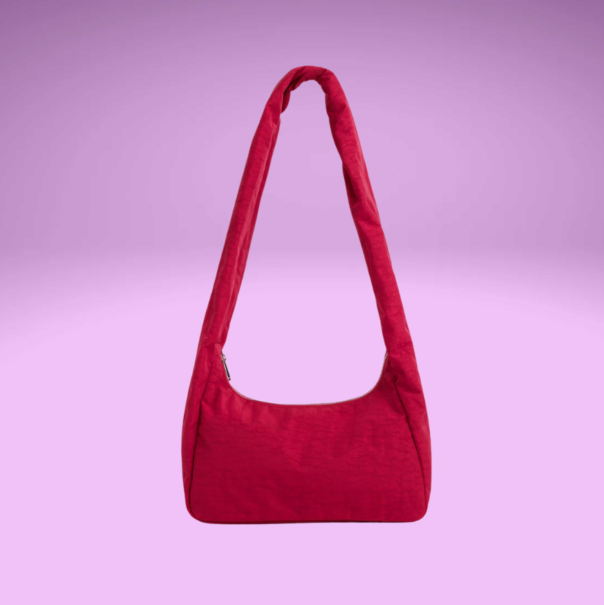 Nylon Meringue Bag - Cherry