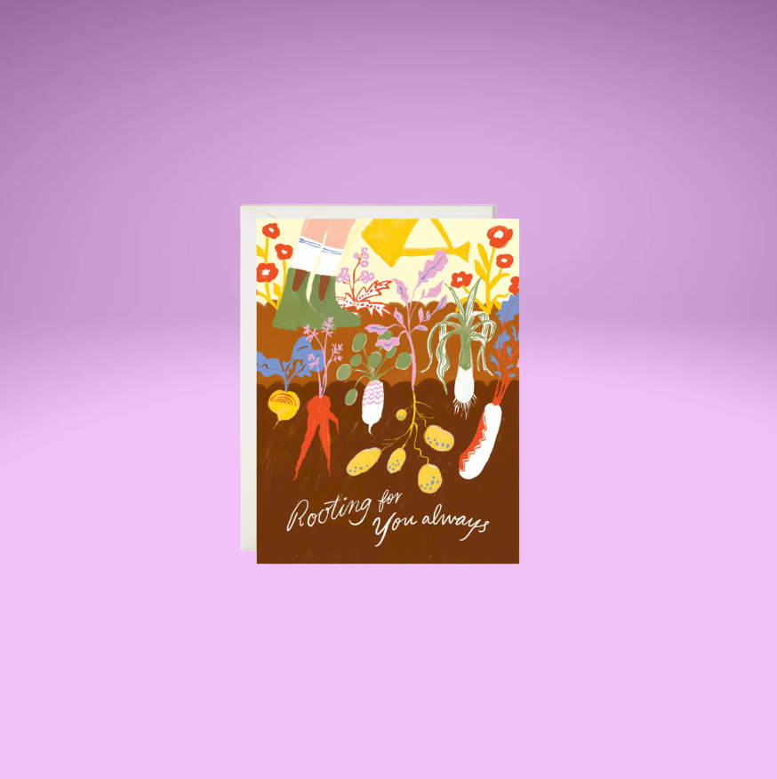 Rooting For You Garden Card