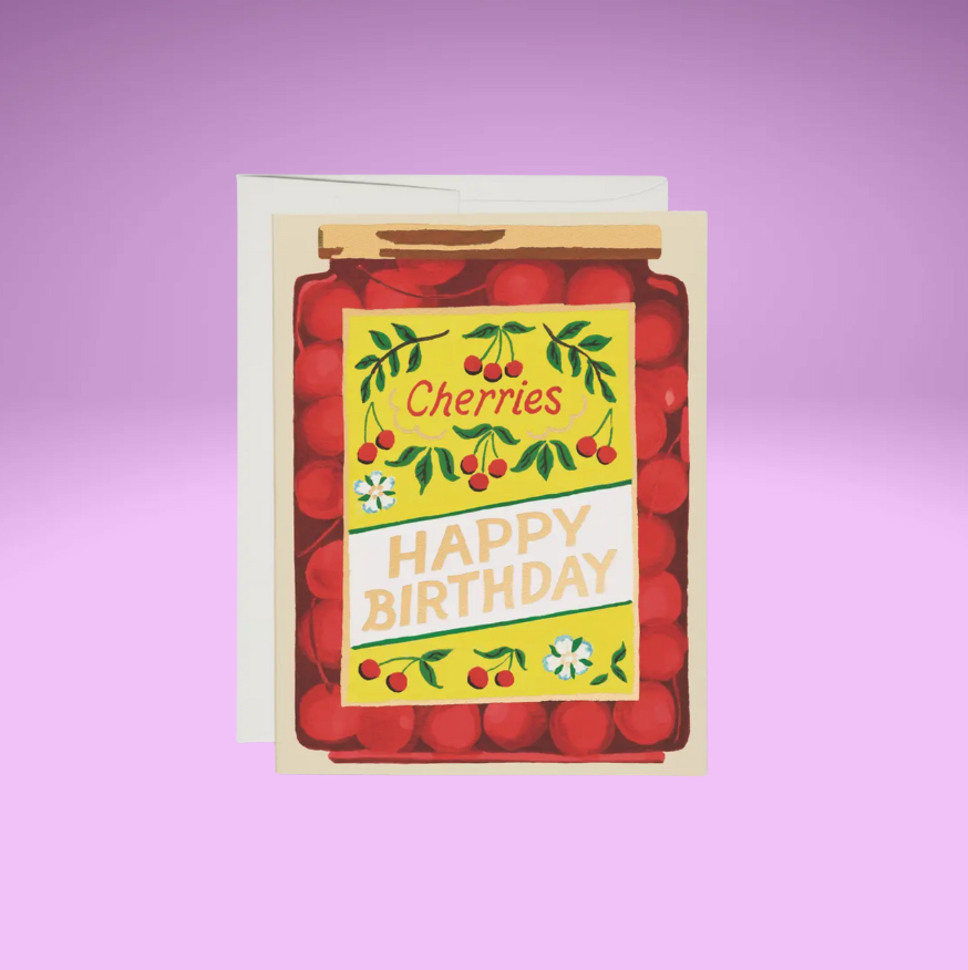 Birthday Cherries Cards