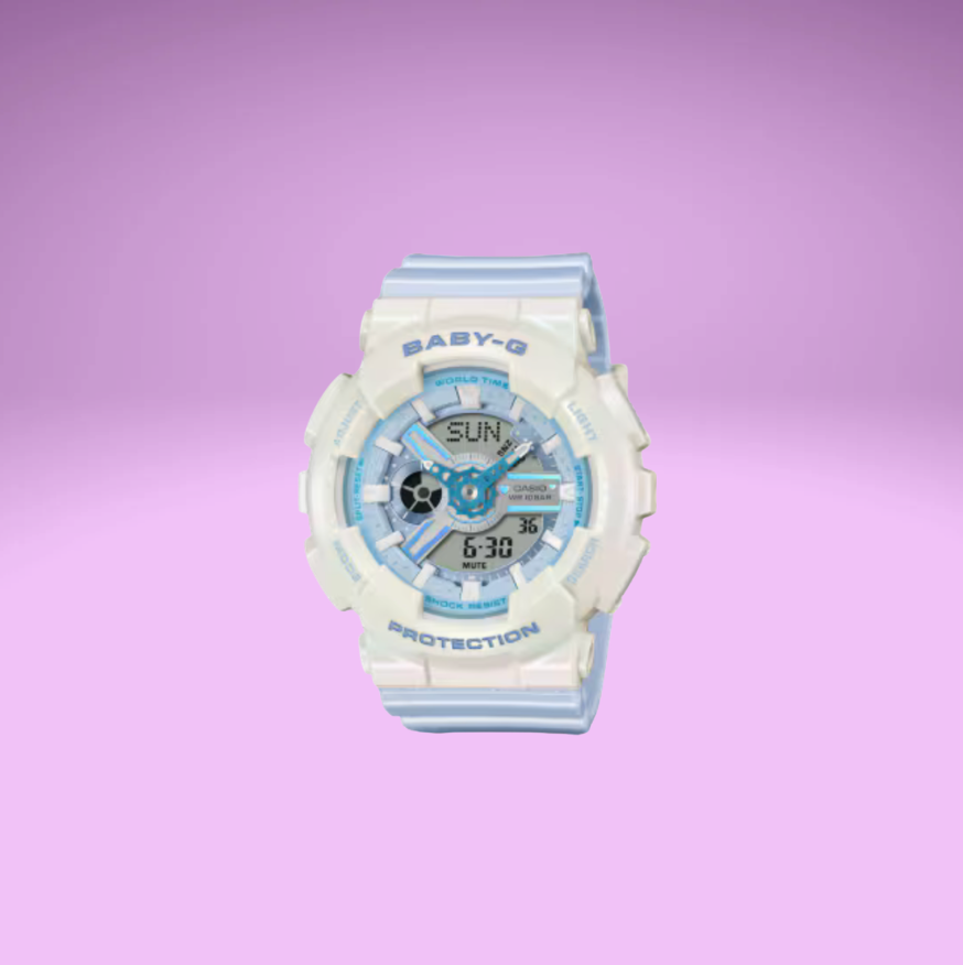 BA-110PD-2A (Blue and White pearl)