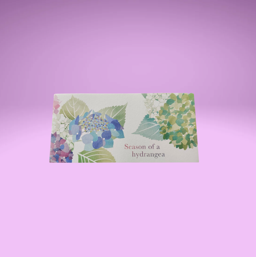 Hydrangea Letter Pad