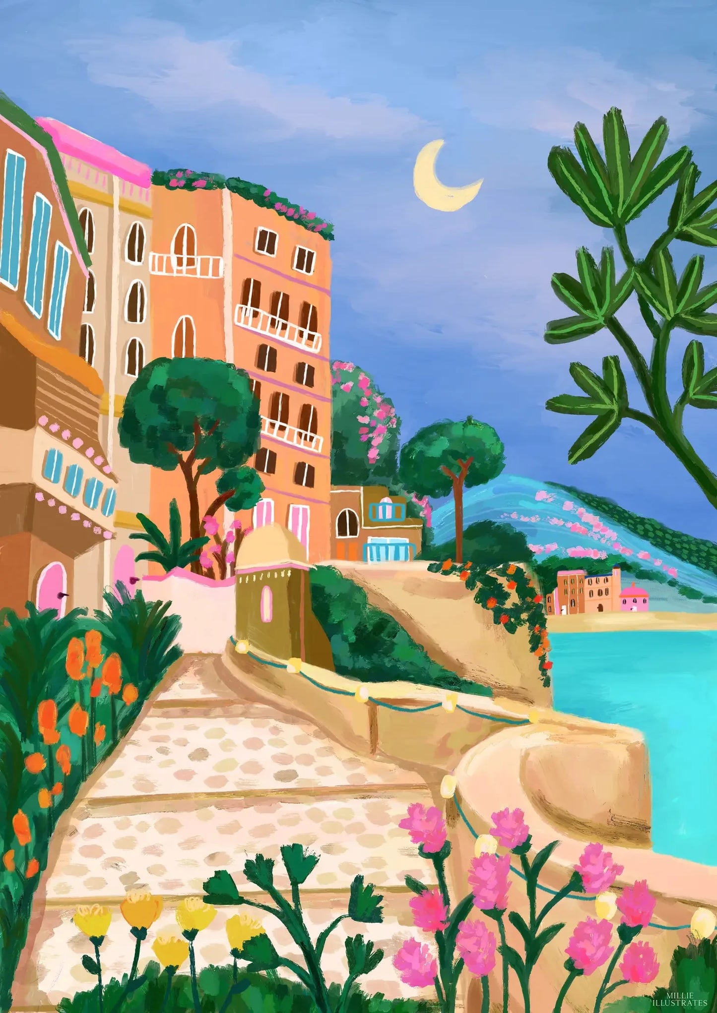 Monaco Print