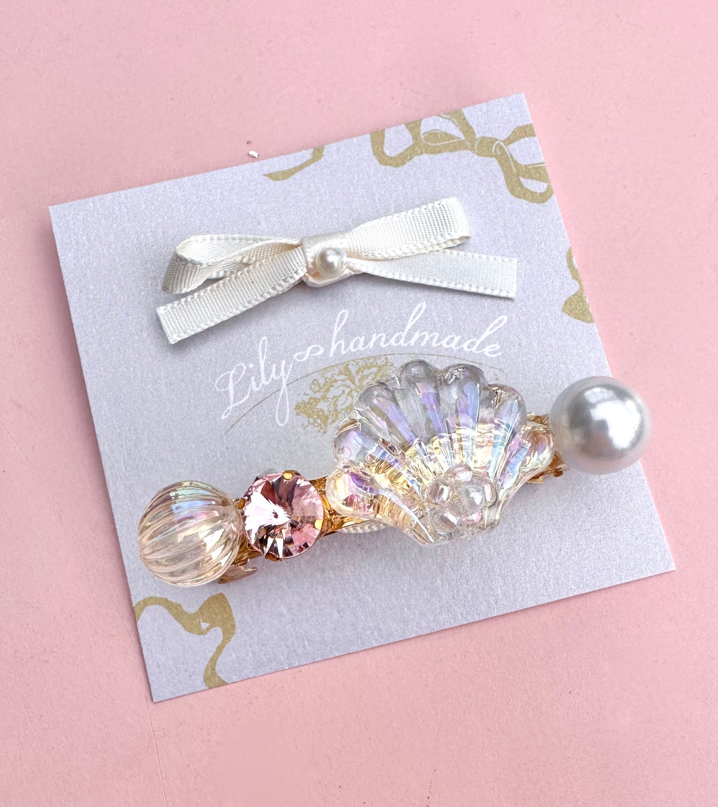 Shell Barrettes