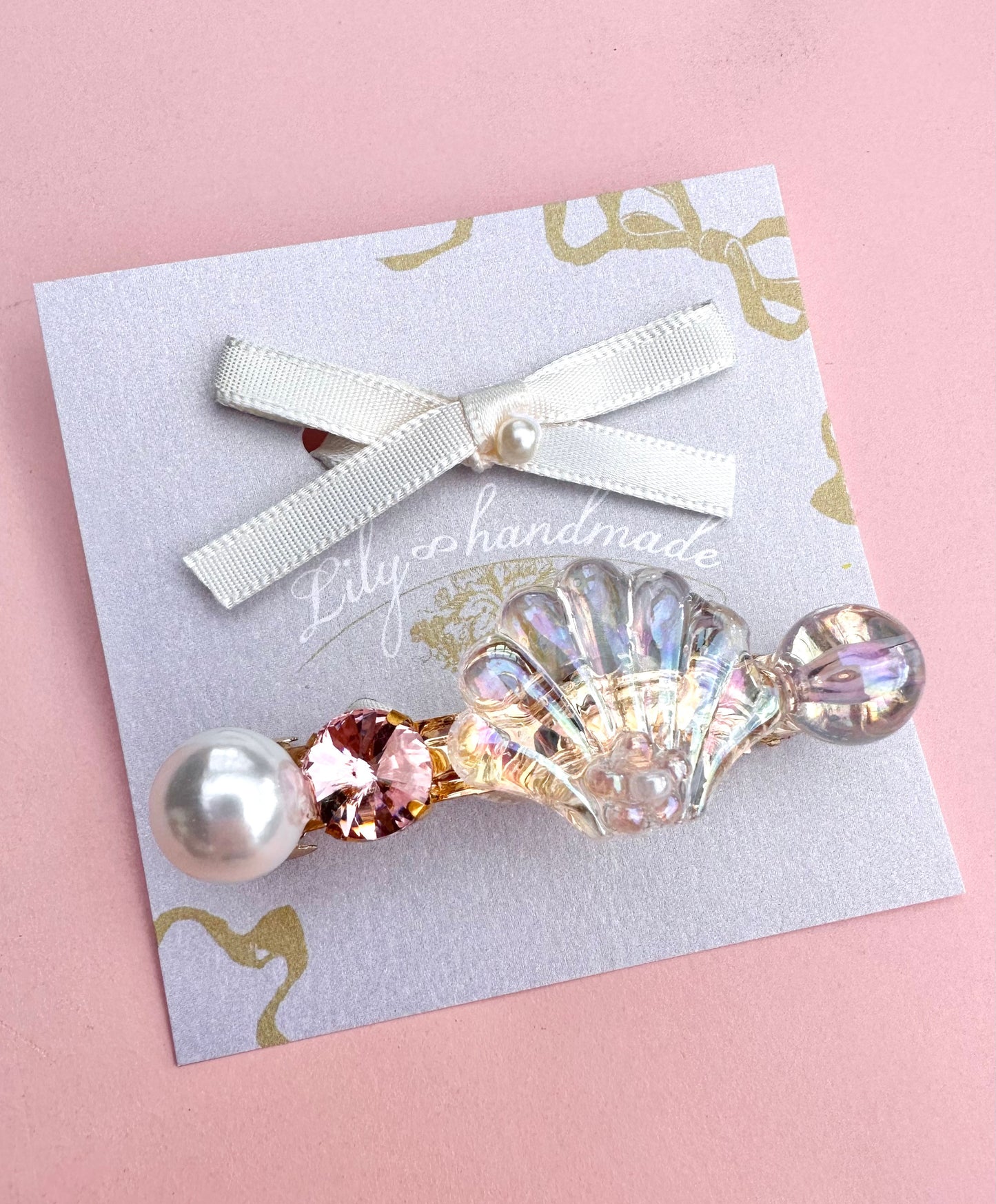 Shell Barrettes