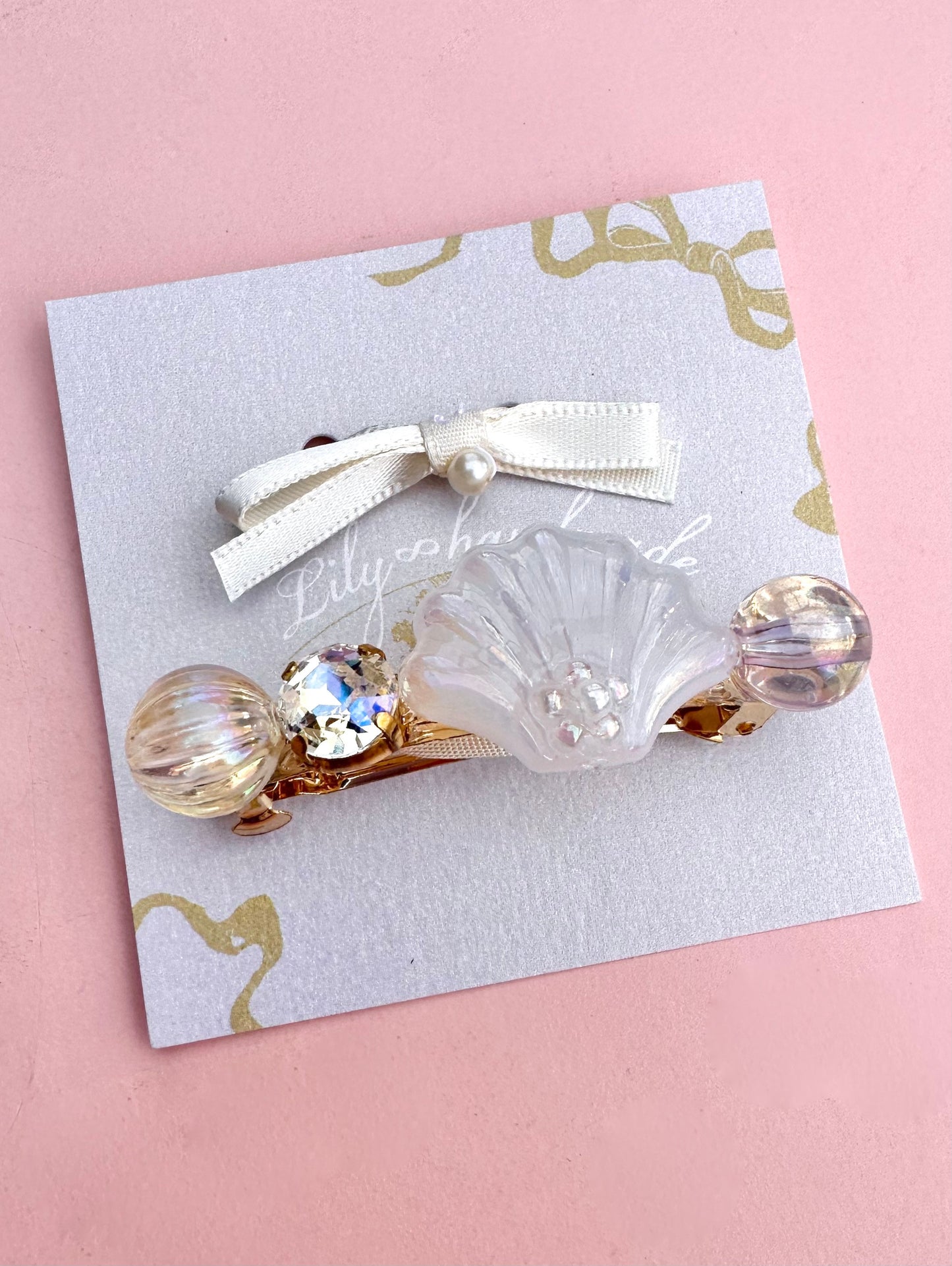Shell Barrettes