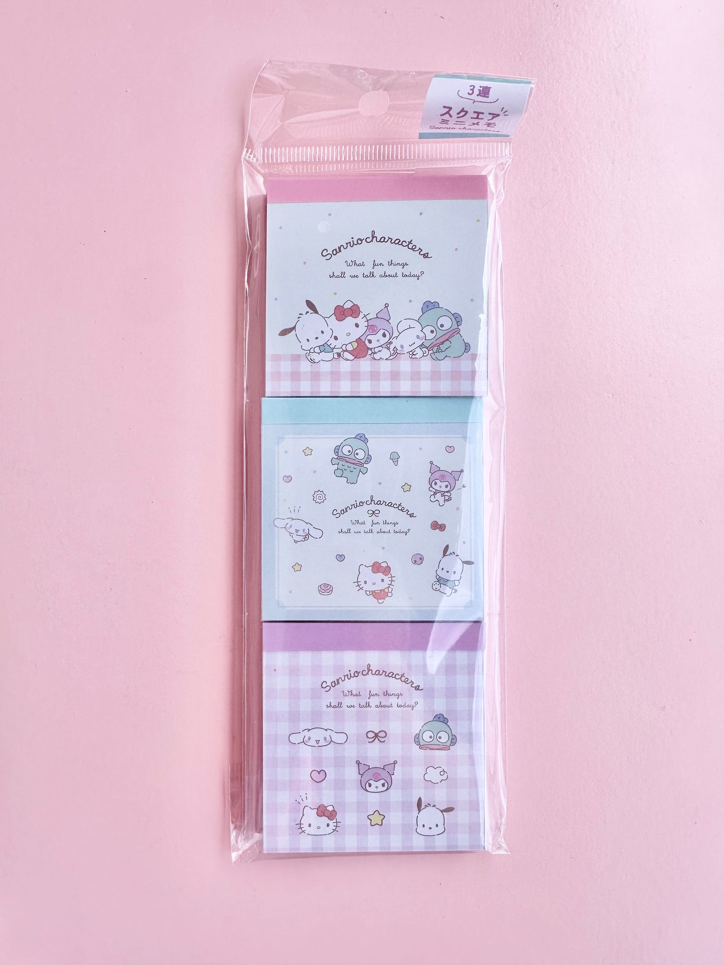 Sanrio Square Notepad