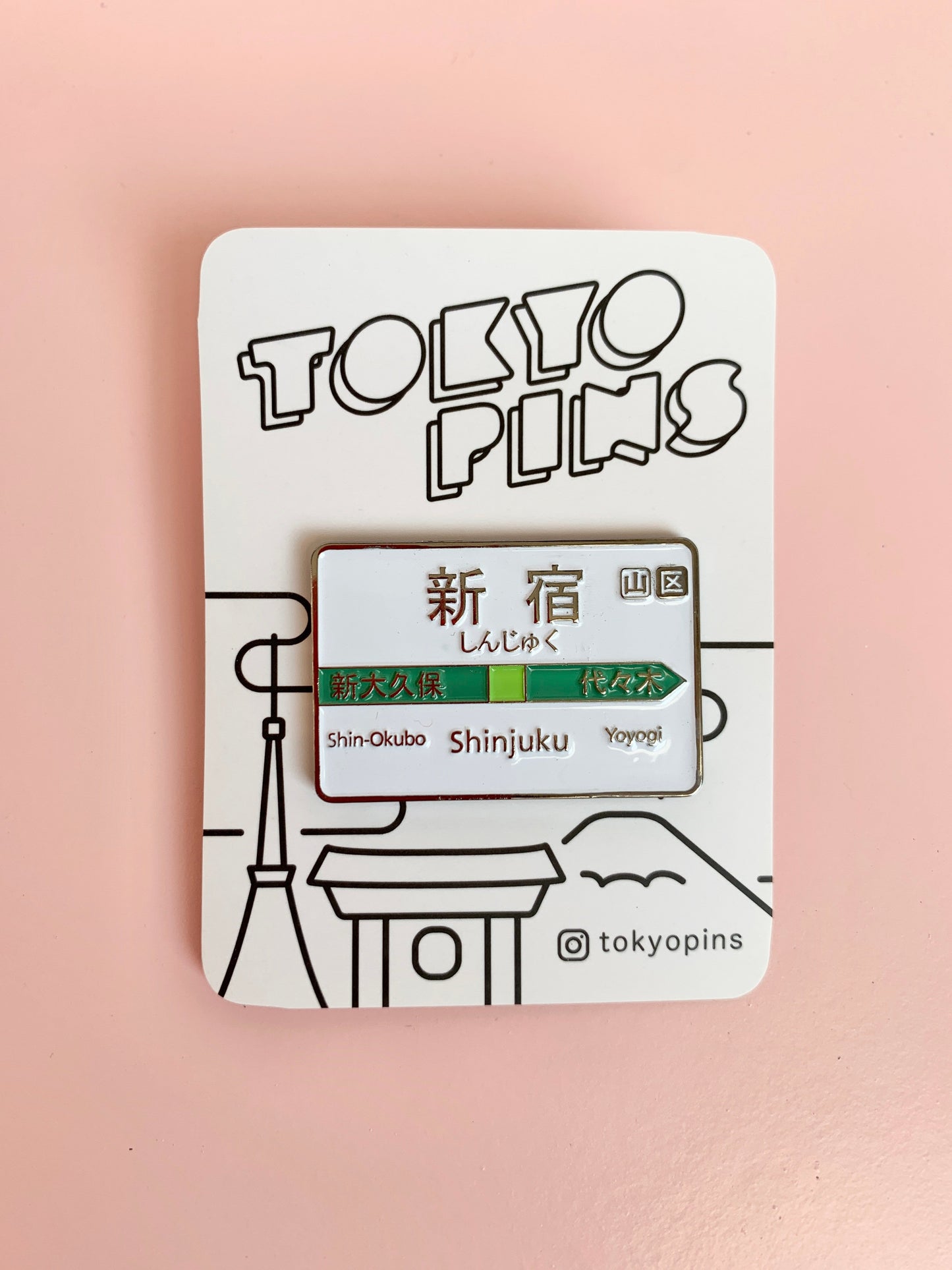 Tokyo/Shinjuku Station Pin