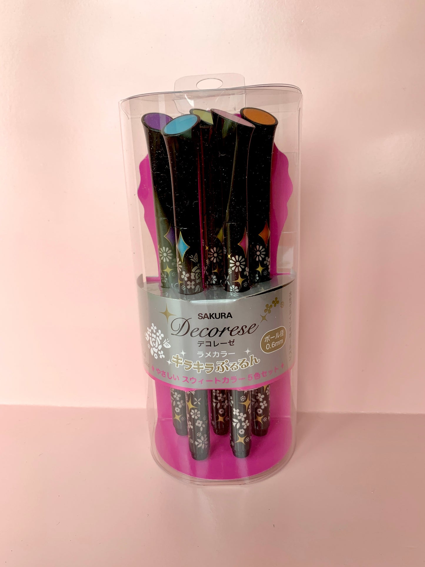 Sakura Decorese 5pc Pen Set