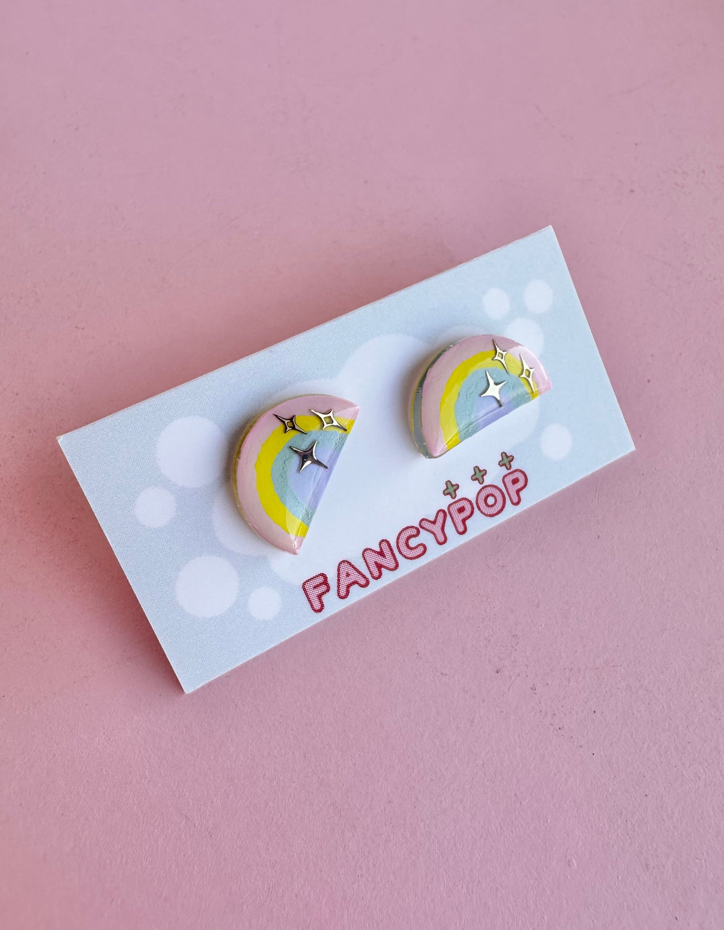 Pastel Rainbow Earrings