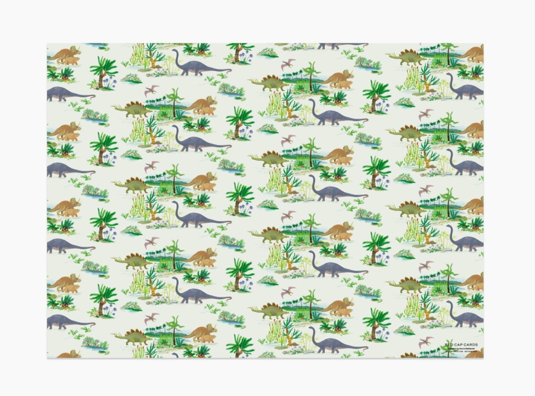Dinosaur Wrapping Paper