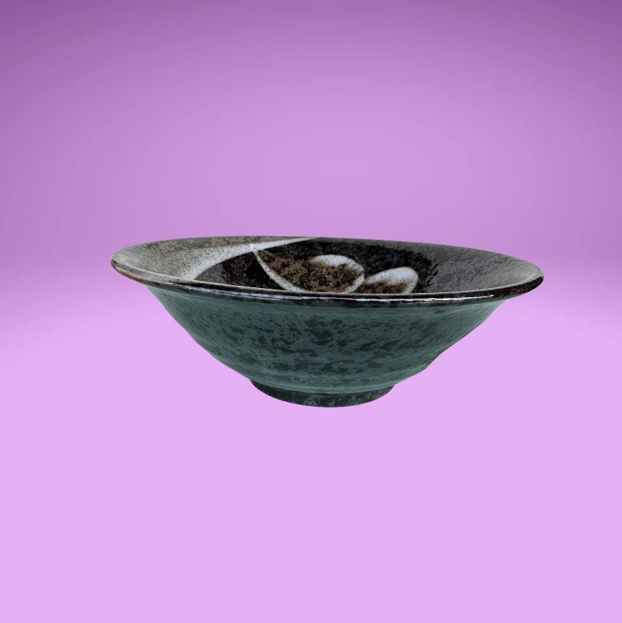 Medium Black Donburi Bowl