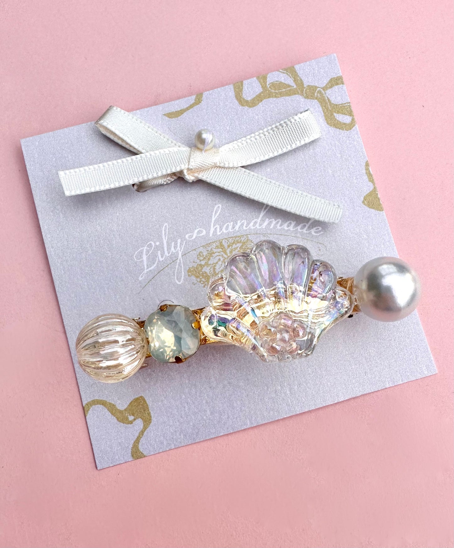 Shell Barrettes