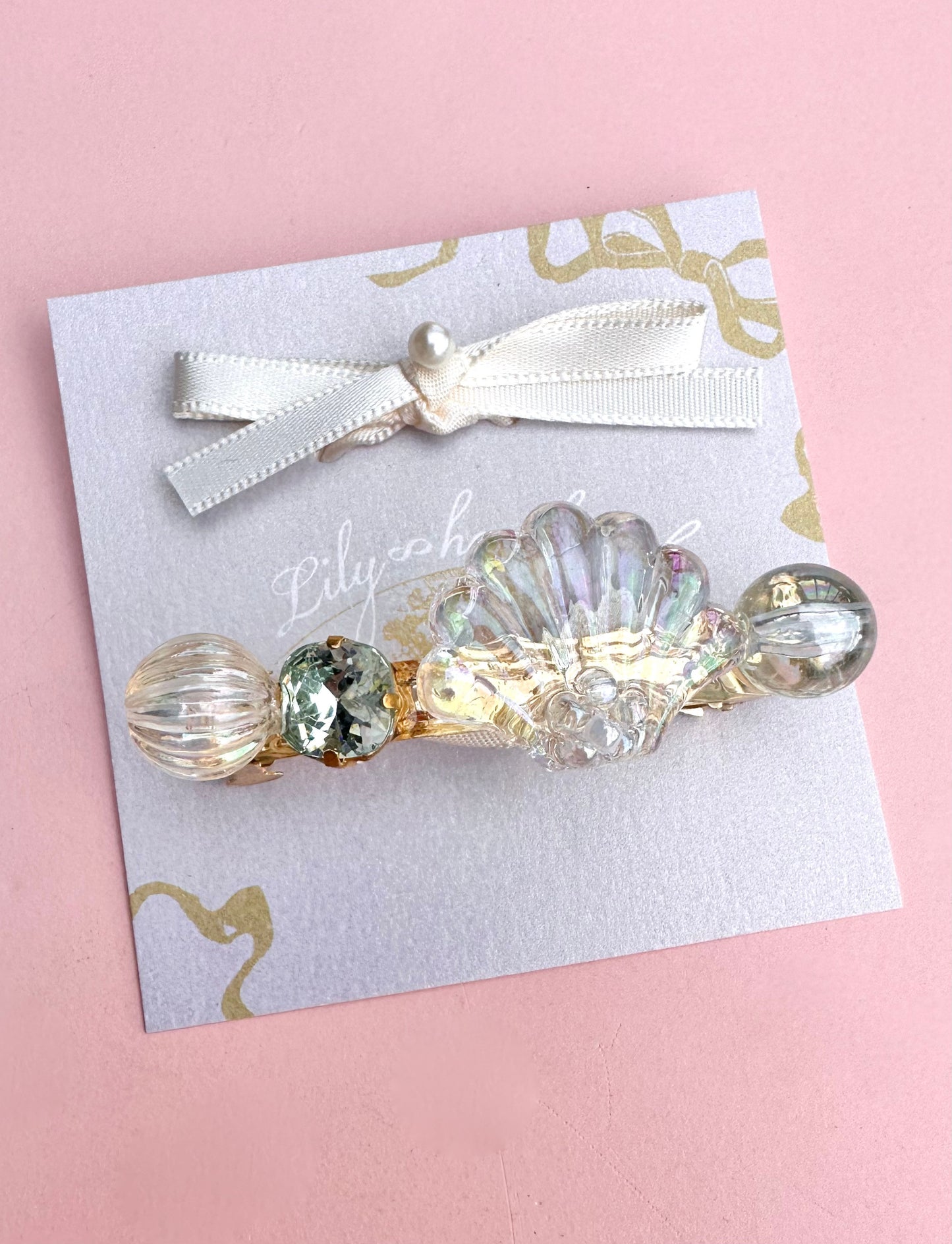 Shell Barrettes
