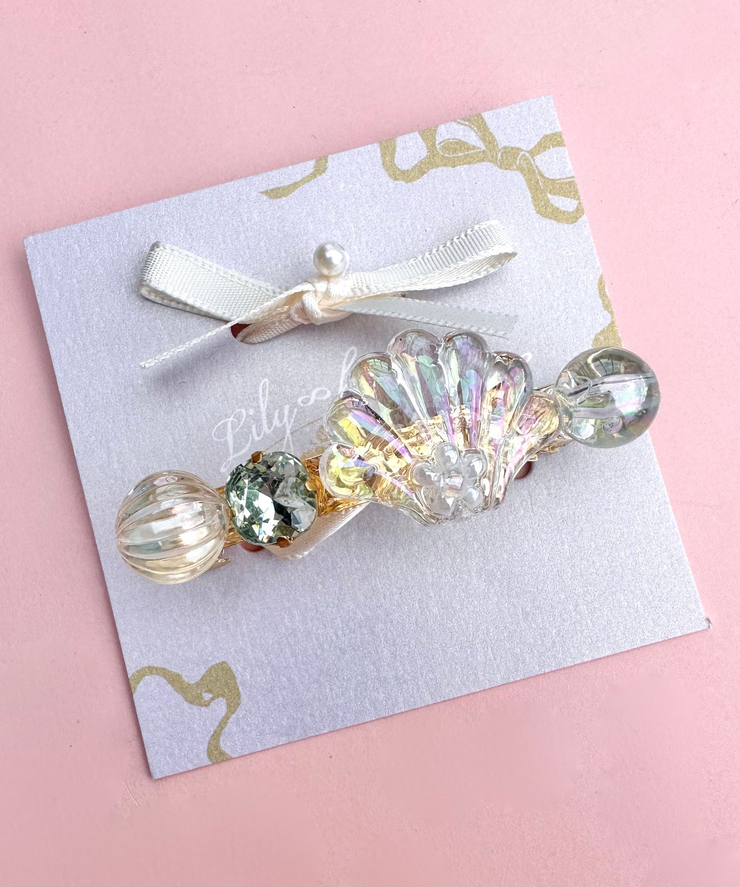 Shell Barrettes