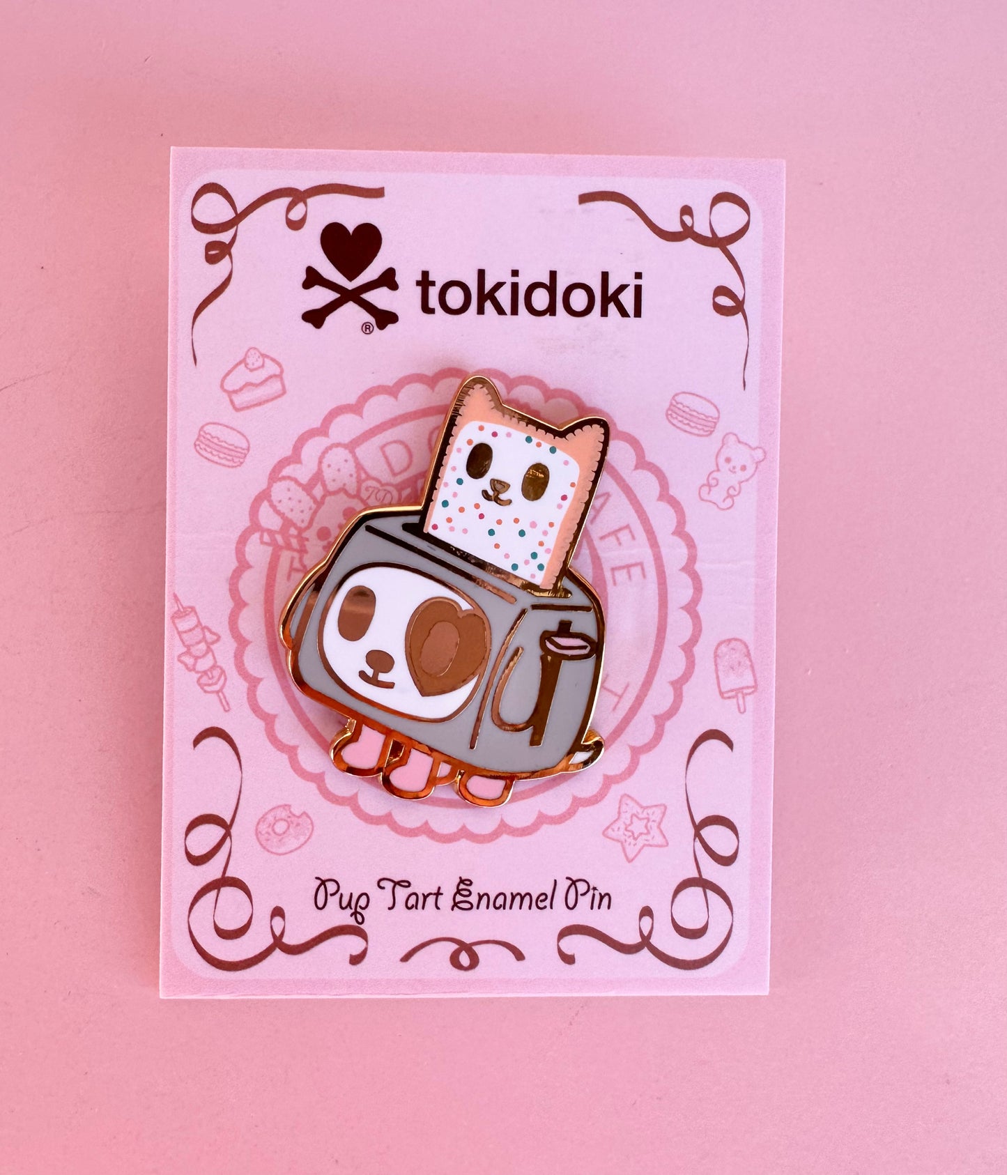 Pup Tart Enamel Pin