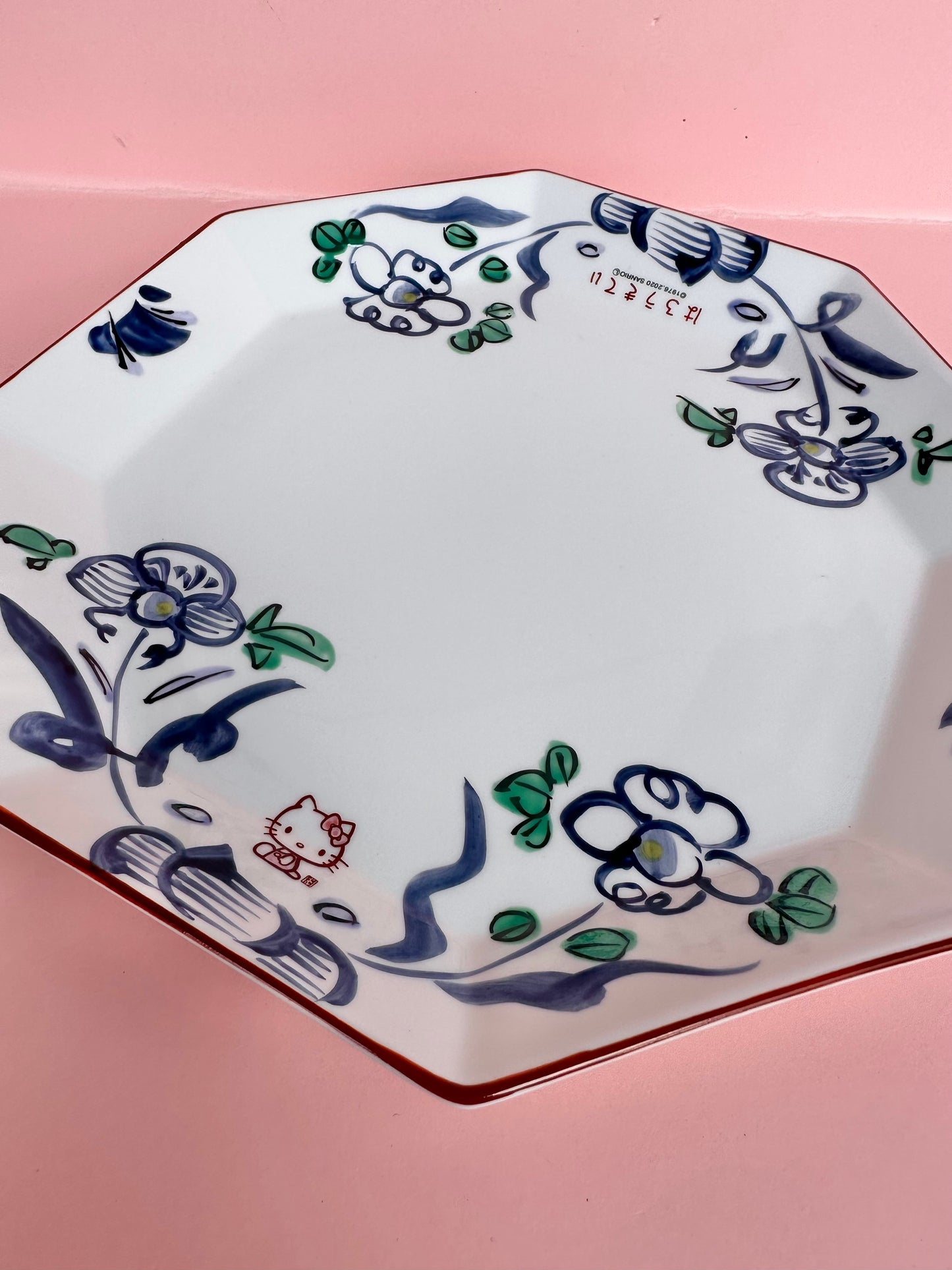Hello Kitty Hand-Painted Dishware