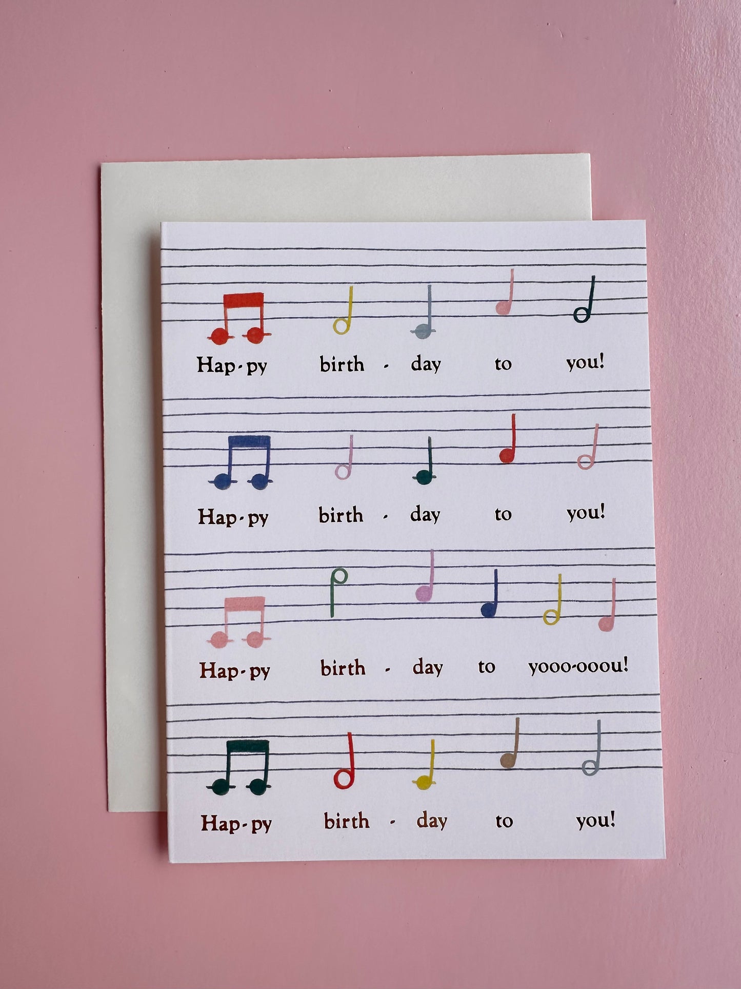 Birthday Song Card