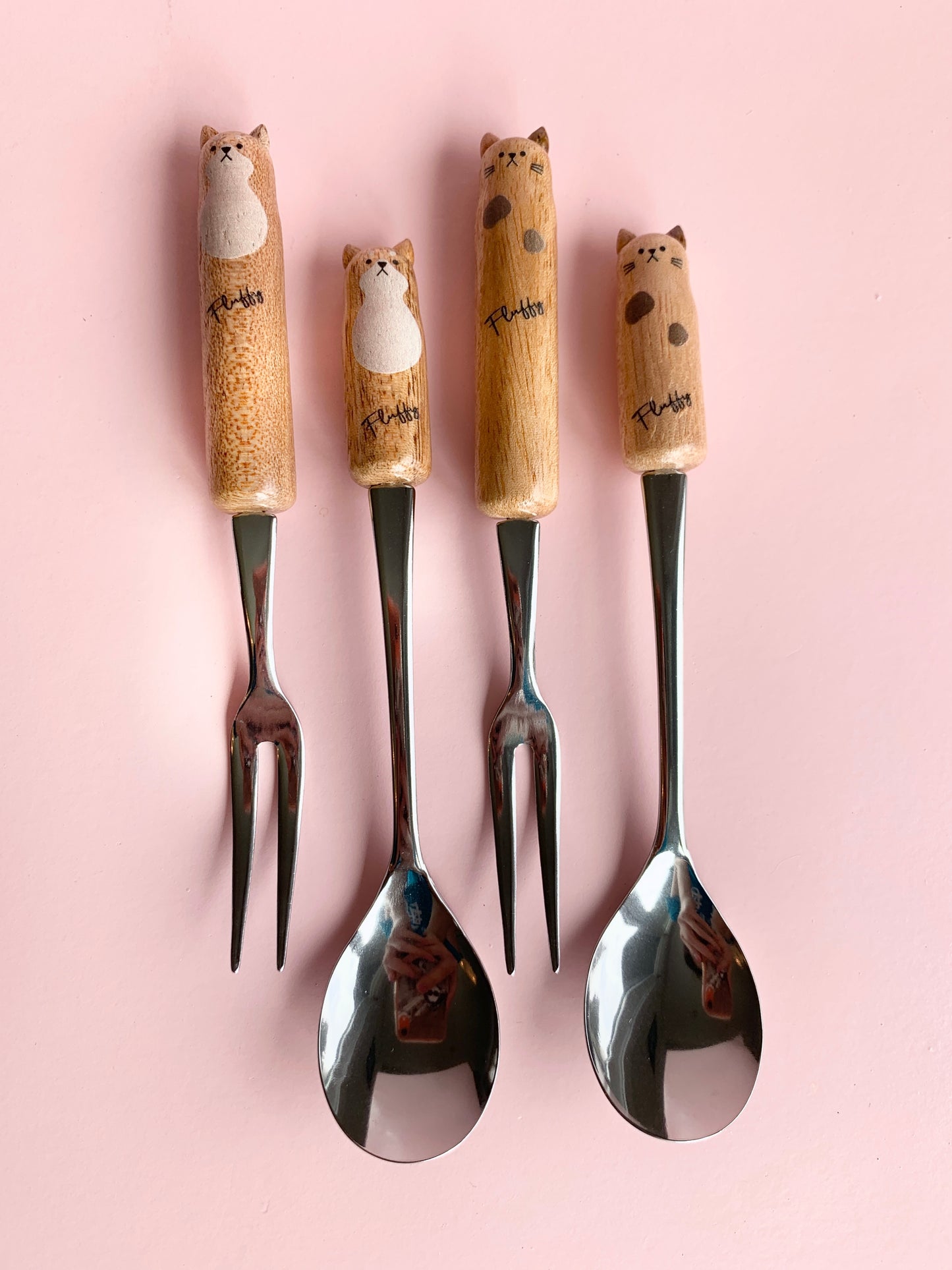 Fluffy Fork & Spoon Series