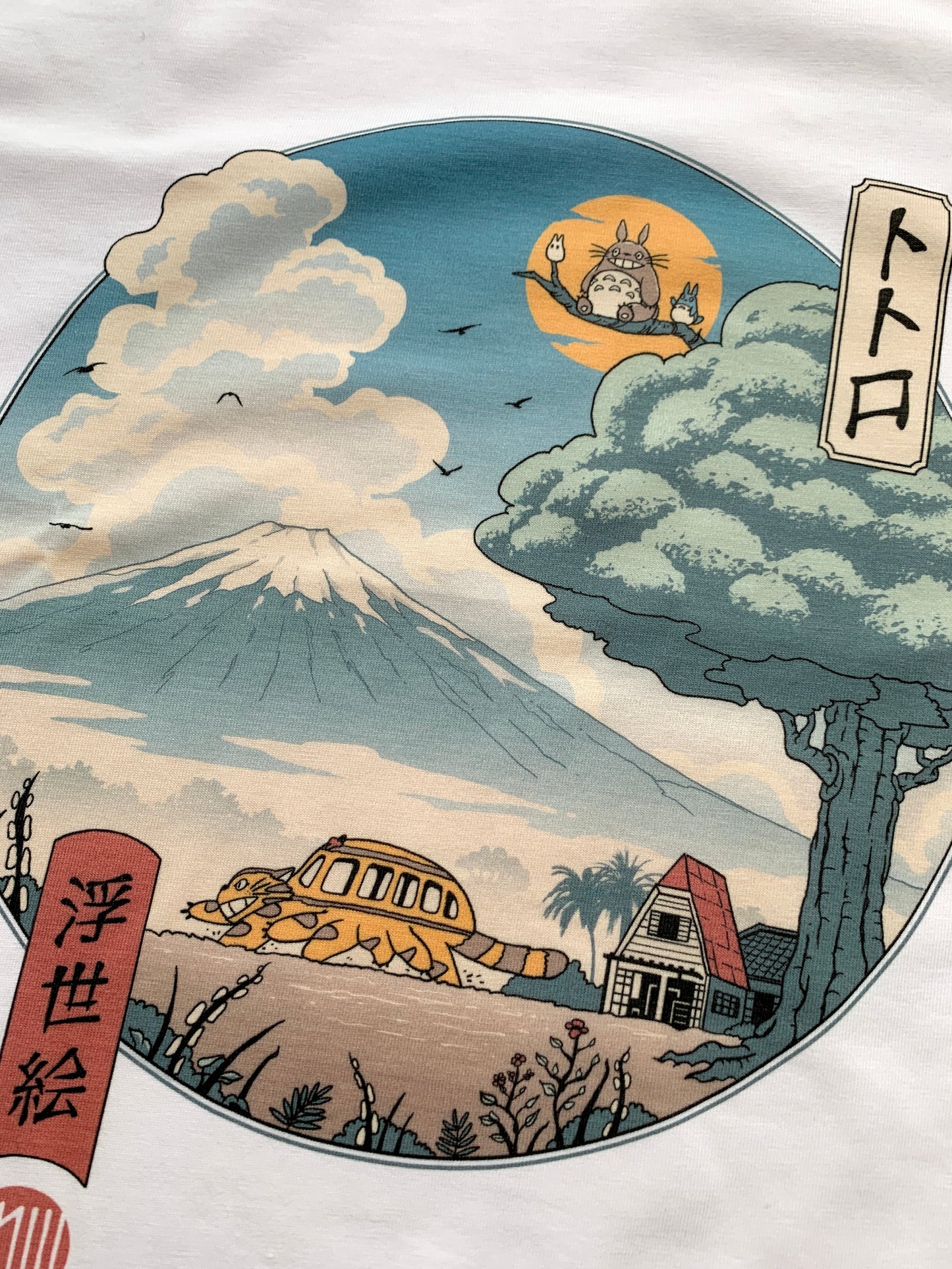 Nekobus Ukiyo-E T-Shirt