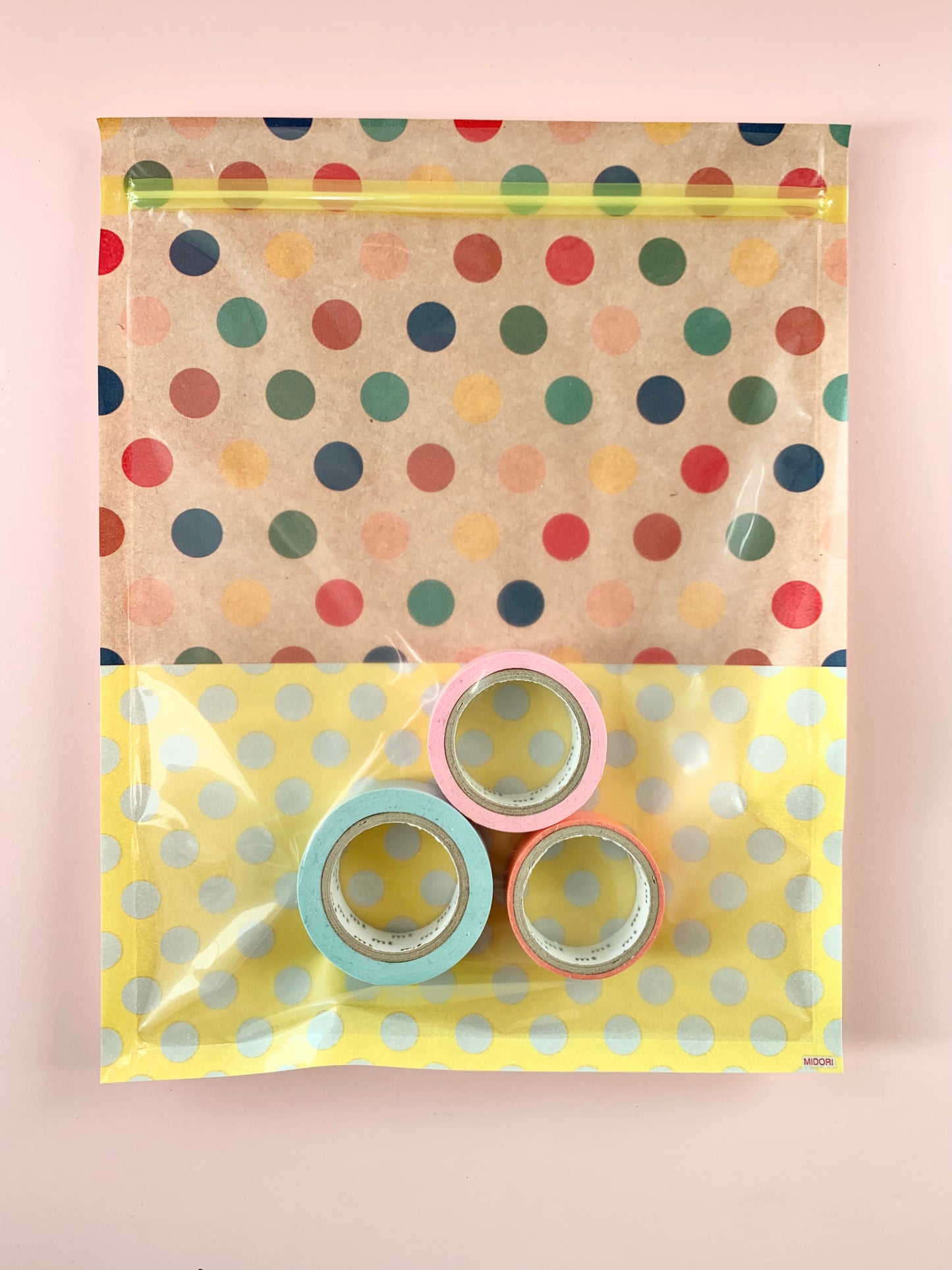Clear Faced Kraft Bags