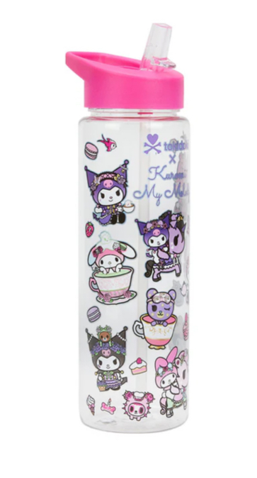 Tokidoki x Kuromi & My Melody Garden Party Bottle