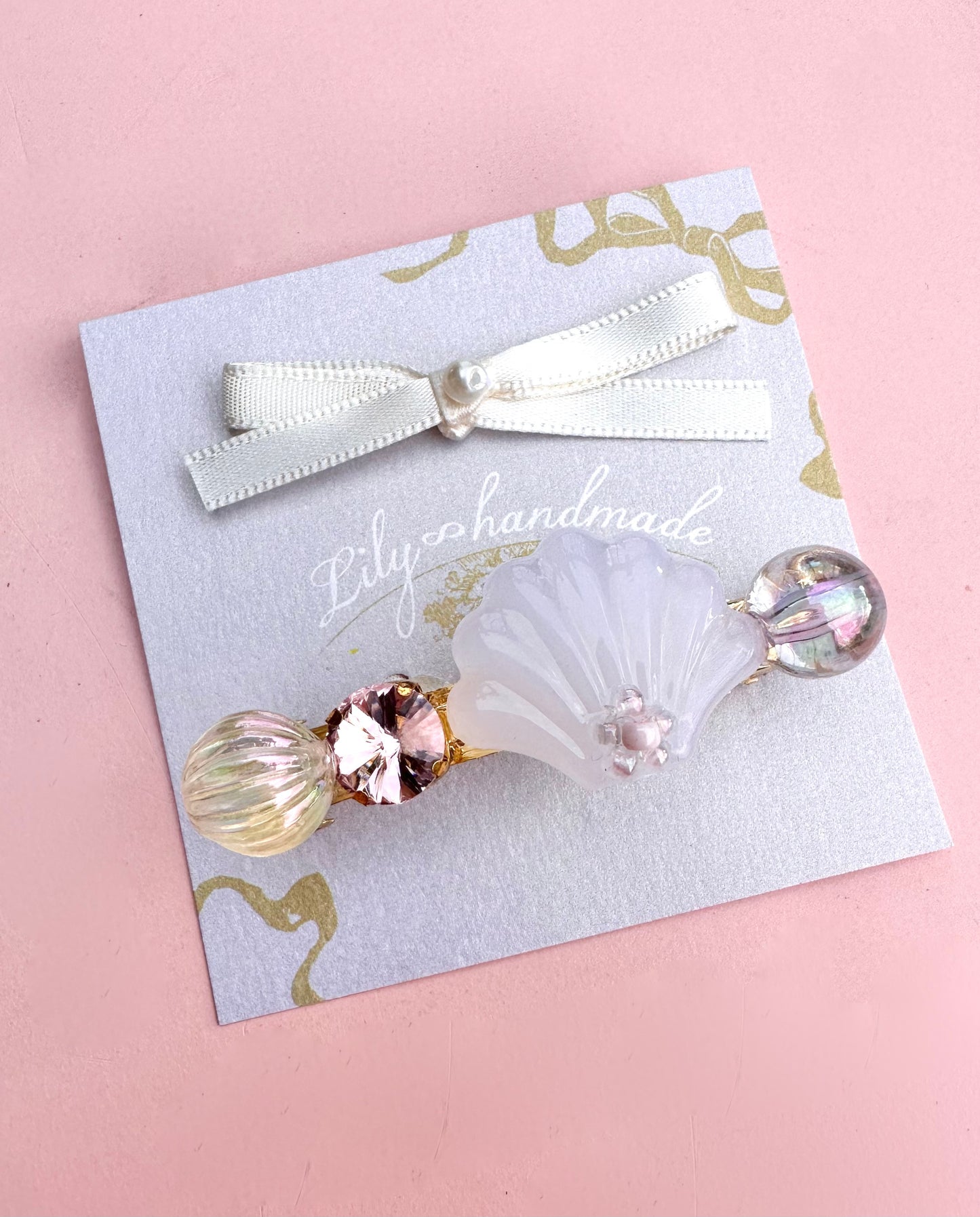 Shell Barrettes
