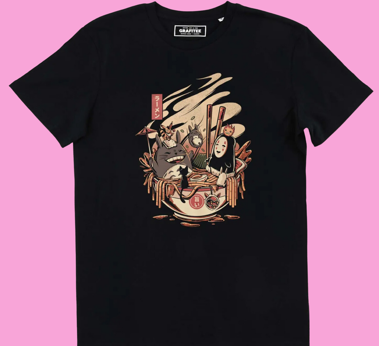 Ramen Pool Party Totoro T-Shirt