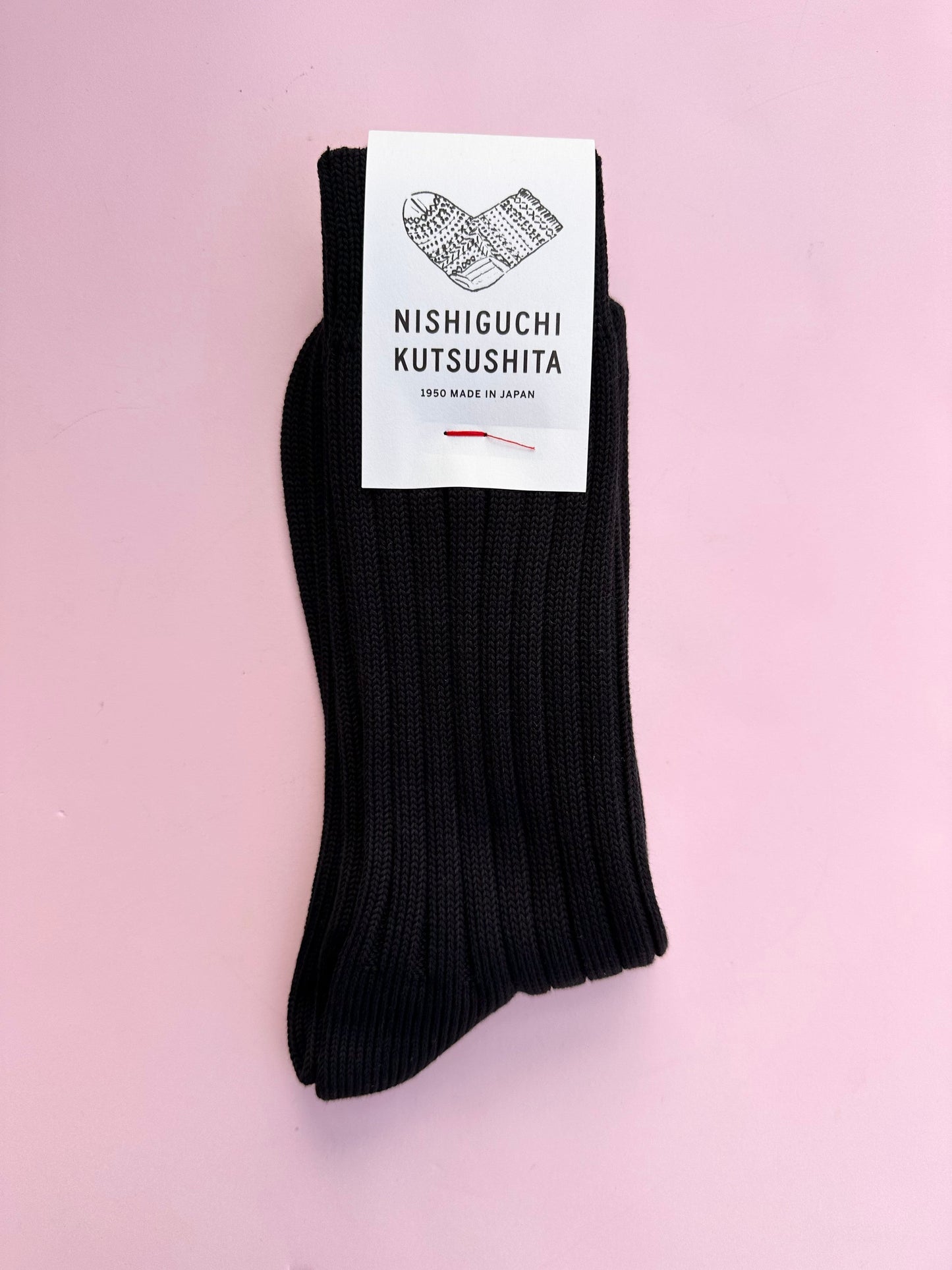 Egyptian Cotton Ribbed Socks (2 Designs)